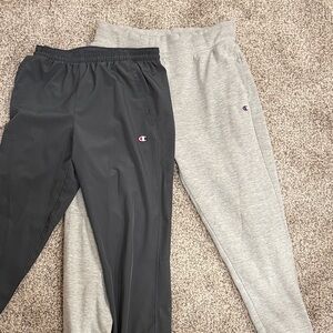 Champion bundle of Gray Joggers and sweatpants